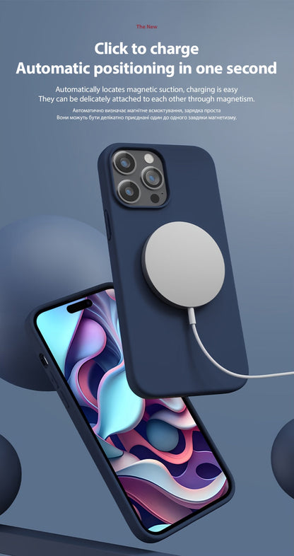 Magnetic Case for Apple iPhone 16 15 11 13 12 14 Pro Max Mobile Phone Case