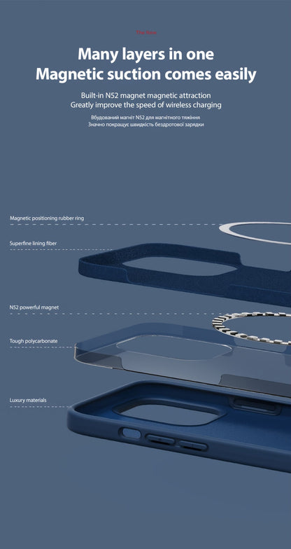 Magnetic Case for Apple iPhone 16 15 11 13 12 14 Pro Max Mobile Phone Case